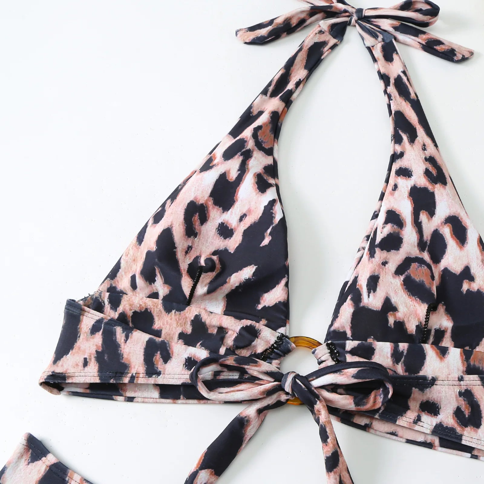 Wild Paradise Leopard Print Bikini Set