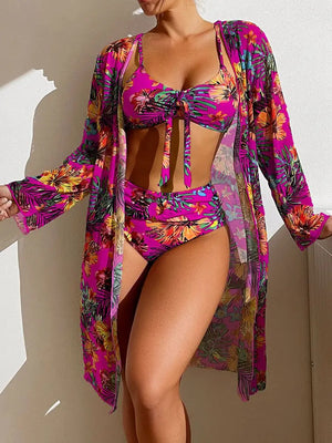 Rendezvous Bikini Set With Cover Up