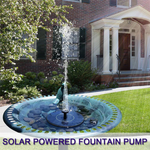 Solar Powered Water Fountain