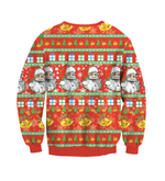 Santa & Xmas Tree Ugly Christmas Sweaters For Men & Women