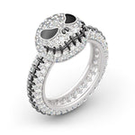 Sterling Silver Jack/Sally Ring