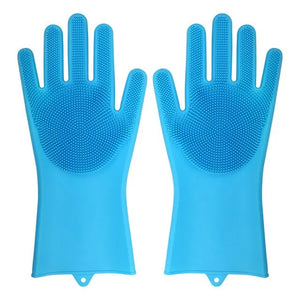 Magic Silicone Dish Washing Gloves - ScrubShield