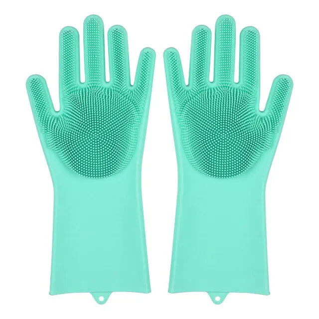 Magic Silicone Dish Washing Gloves - ScrubShield