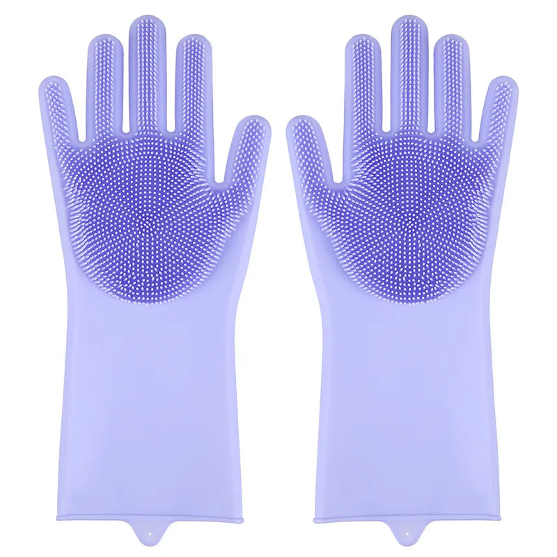 Magic Silicone Dish Washing Gloves - ScrubShield