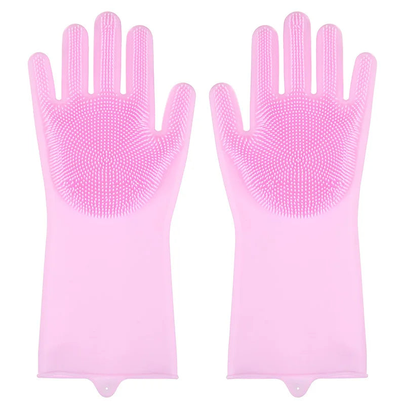 Magic Silicone Dish Washing Gloves - ScrubShield