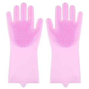 Magic Silicone Dish Washing Gloves - ScrubShield