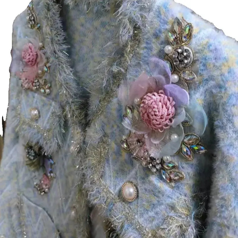 Diamond Bloom Knit Cardigan