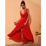 Blossom Red 3D Flower Swim Set with cover up