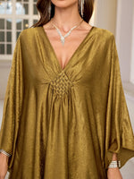 Opulent Gold Luxe Kaftan