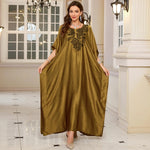 Golden Bloom Luxury Kaftan