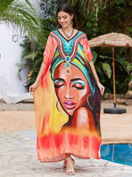 Tribal Muse Big Motif Kaftan