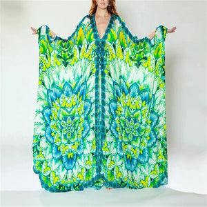 Women's Butterfly Boho Kaftan With Wings