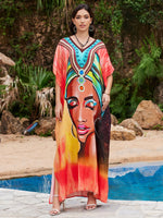 Tribal Muse Big Motif Kaftan