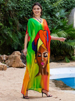 Tribal Muse Big Motif Kaftan