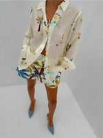 Ocean Drift Vacation Short Set