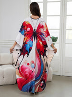 Butterfly Aura Multicolor Kaftan
