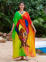 Tribal Muse Big Motif Kaftan