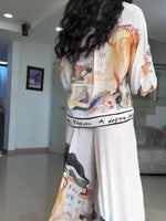 Breeze Lantern Printed Pant Set