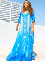 Boho Sea Breeze Kaftan Dress
