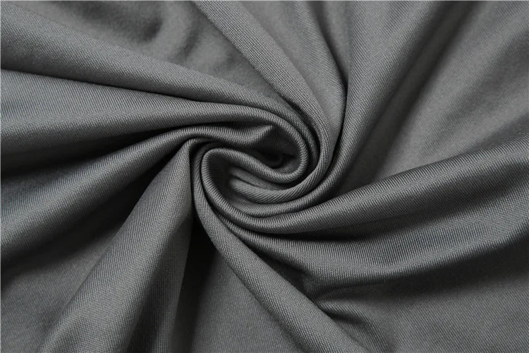 Irregular Chic Gray Dress