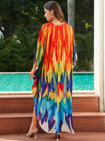 Raging Feathers Kaftan