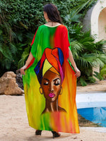 Tribal Muse Big Motif Kaftan