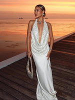 Snow Shimmer Elegance Dress