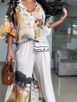 Breeze Lantern Printed Pant Set