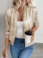 Spark Zipp Luxe Bomber Jackets