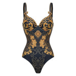 Black Beach Chic Retro Swim wear with cover up