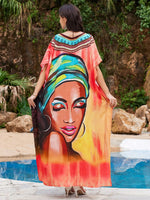 Tribal Muse Big Motif Kaftan