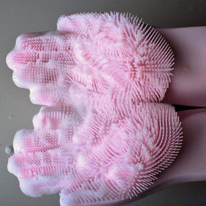Magic Silicone Dish Washing Gloves