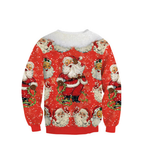 Santa Claus Ugly Christmas Sweaters For Men & Women