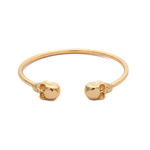 50% OFF - Lunor Skull Skeleton Gold Bracelet (3pcs)