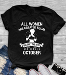 Best Are Born in October Shirt