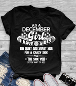 As a December Girl I have 3 Sides Shirt Variant 3