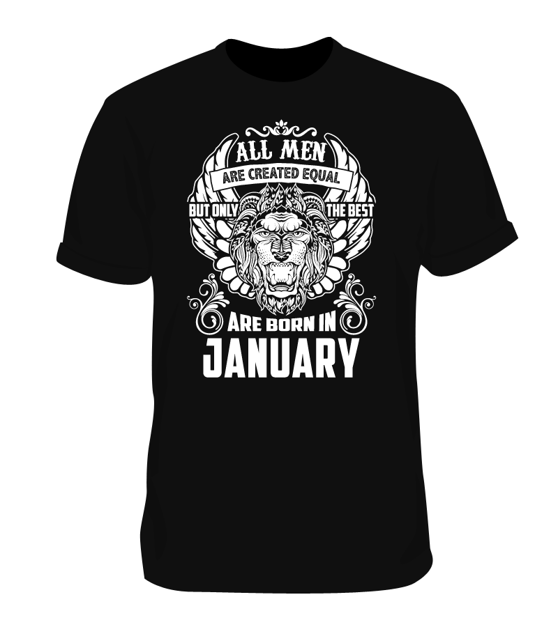 Best Are Born in January Men Shirt