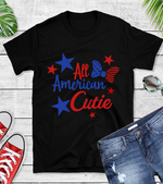 All American Cutie Fourth of July Children Shirt