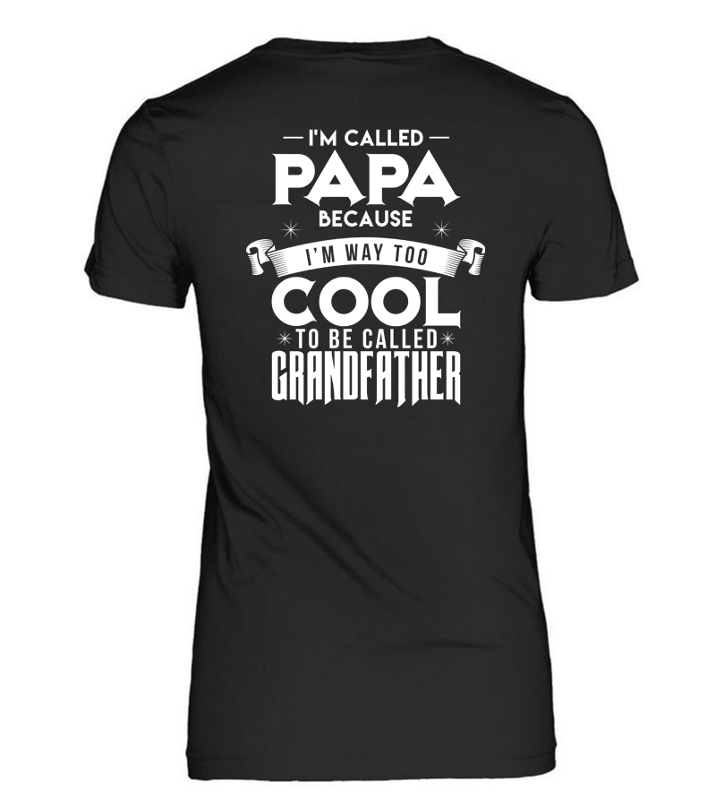 Way Too Cool Grandfather T Shirt