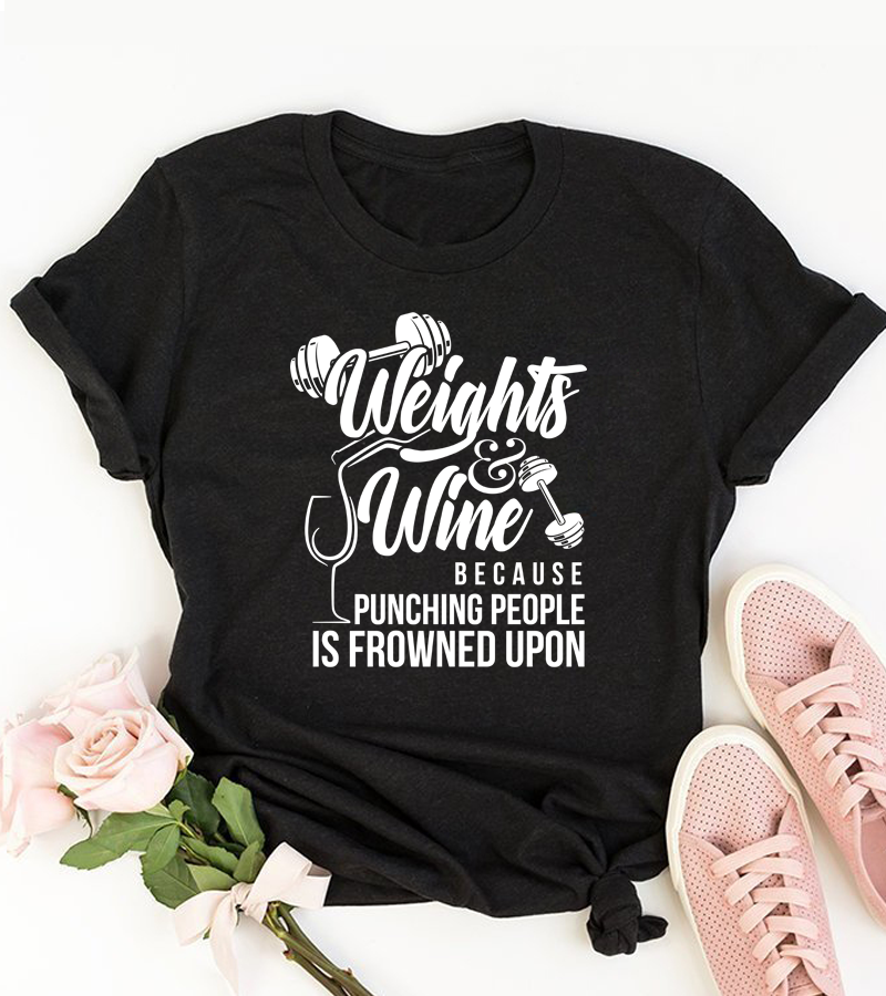 Weights & Wine Shirt