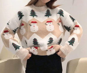 Snowman Ugly Christmas Sweaters For Women