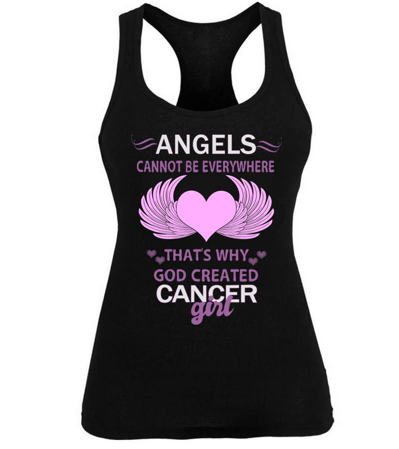 Cancer Angel Tank Shirt