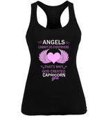 Capricorn Angel Tank Shirt