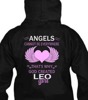 Leo Angel T Shirt Hoodie 