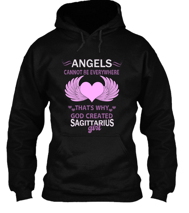 Angel Sagittarius T Shirt Hoodie 