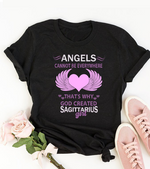 Angel Sagittarius T Shirt