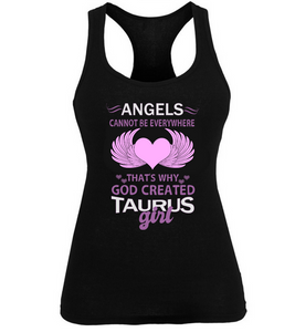 Angel Taurus Tank Shirt