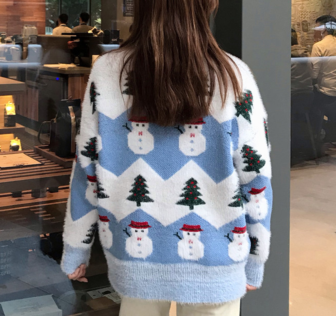Snowman Ugly Christmas Sweaters For Women