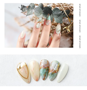 【Christmas sale-BUY 2 GET 20% DISCOUNT】Marble Nail Art