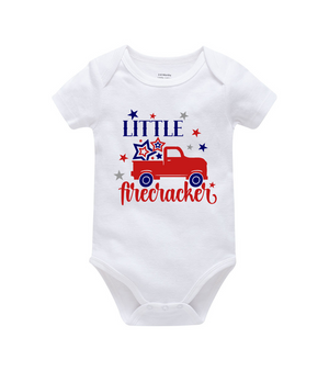 Little Firecracker Fourth of July Children Shirt